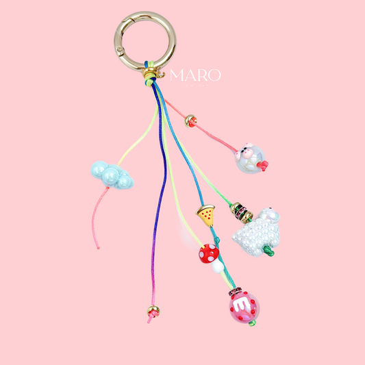 Bag Charm 🍄☁️🐷