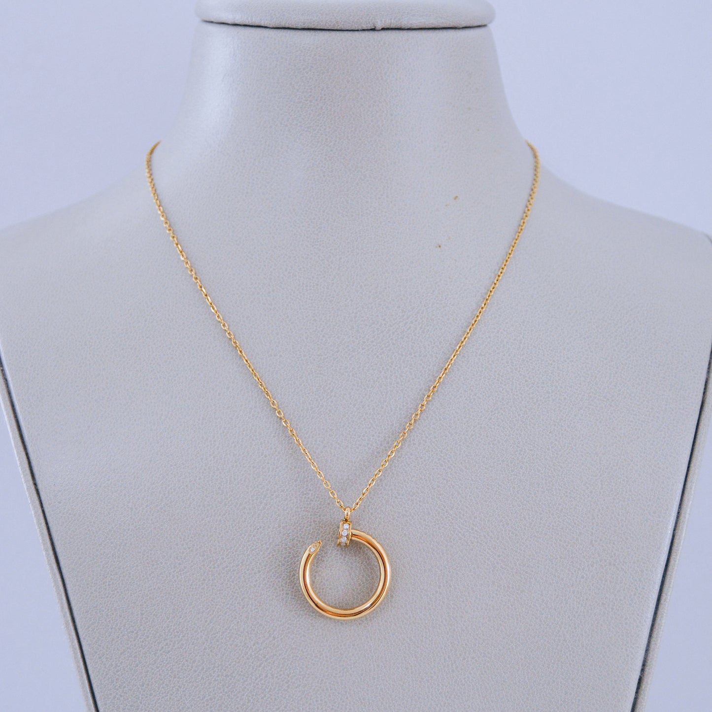 Nail necklace