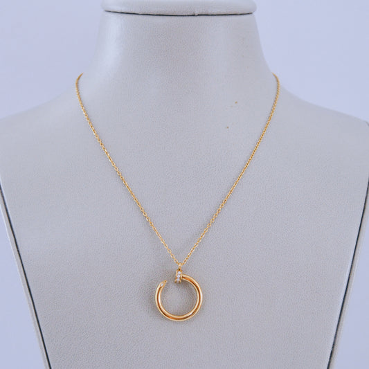 Nail necklace