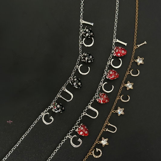 GG STRAWBERRY NECKLACE