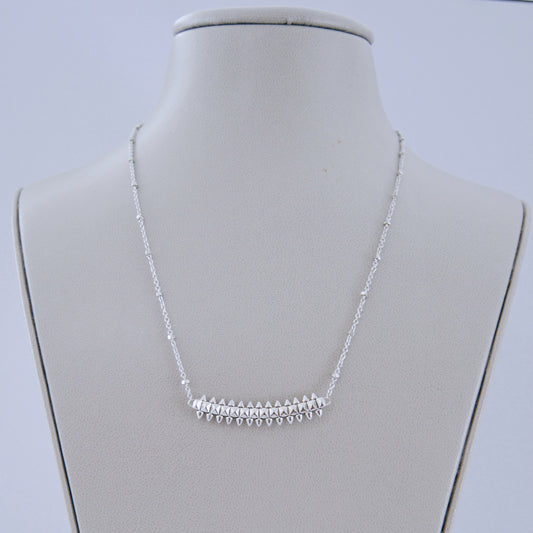 Silver necklace