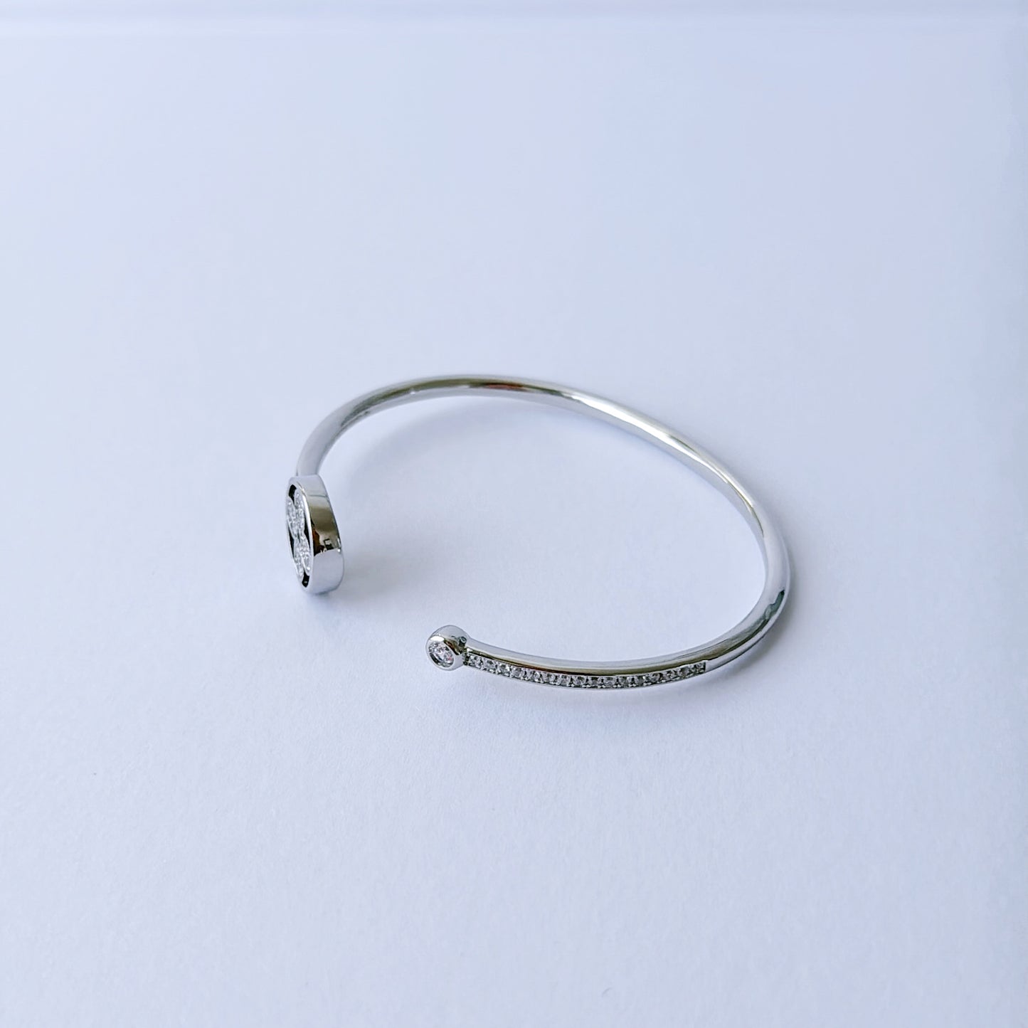 Blossom silver bracelet
