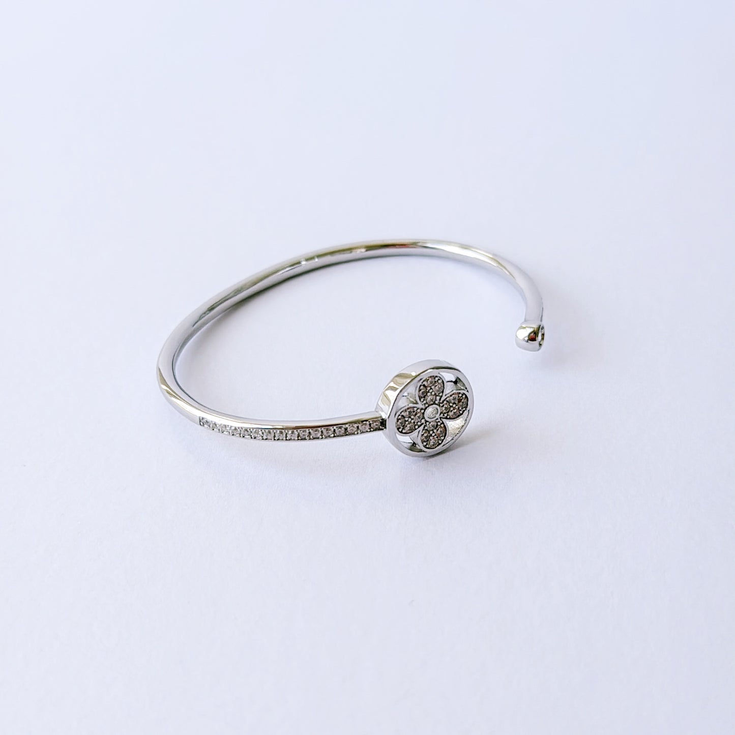 Blossom silver bracelet