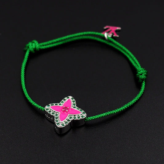 Monogram Flower Bracelet