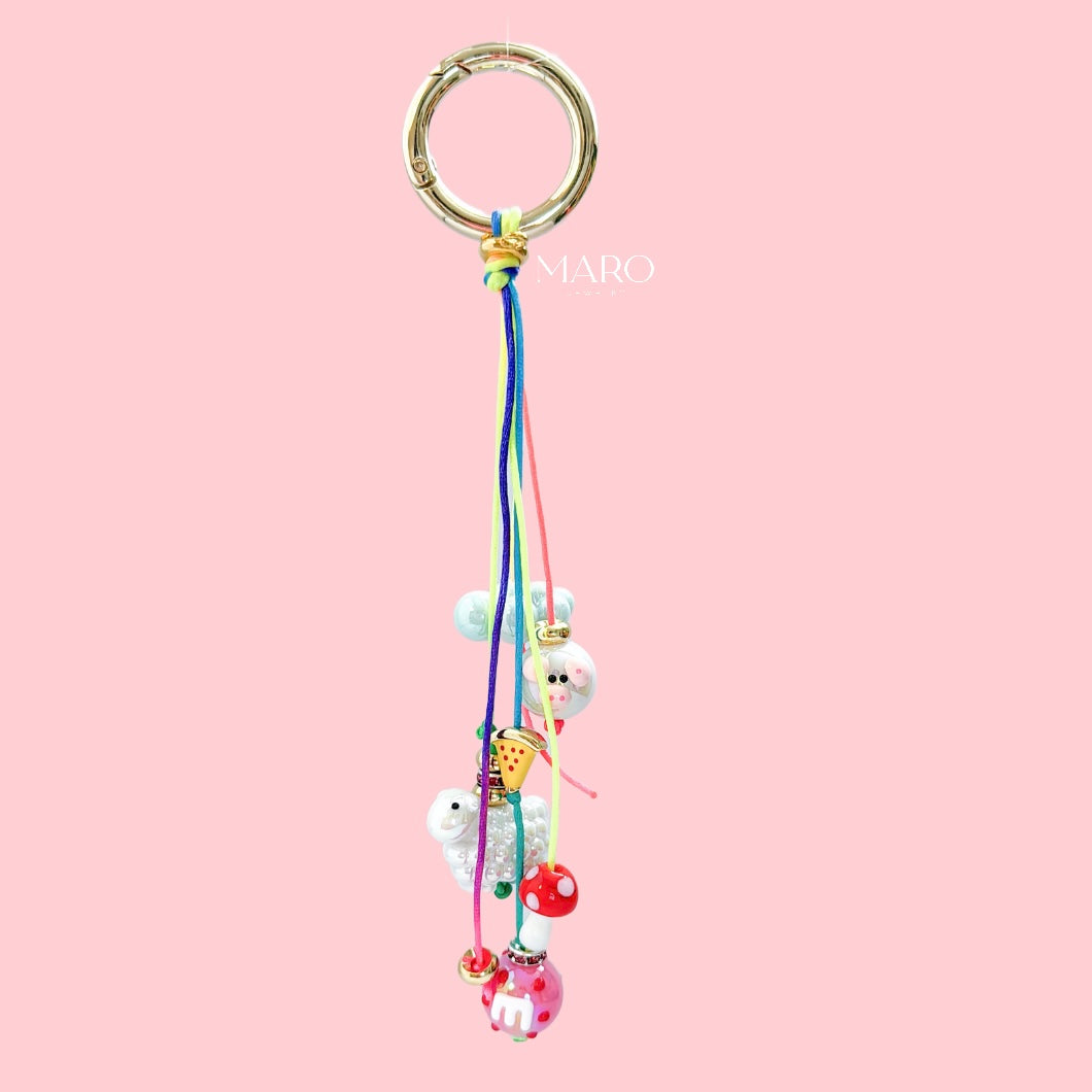 Bag Charm 🍄☁️🐷
