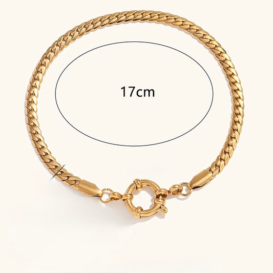 Cuban chain bracelet