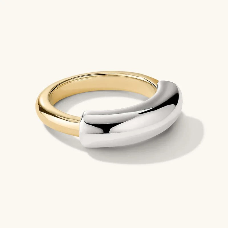 Mixed two tone ring