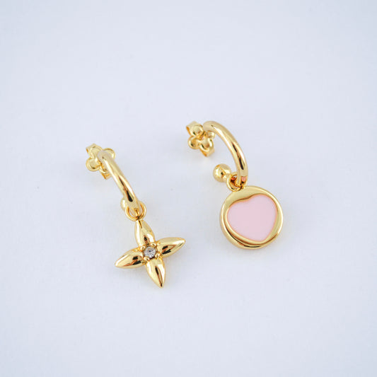 LV Gold Earring