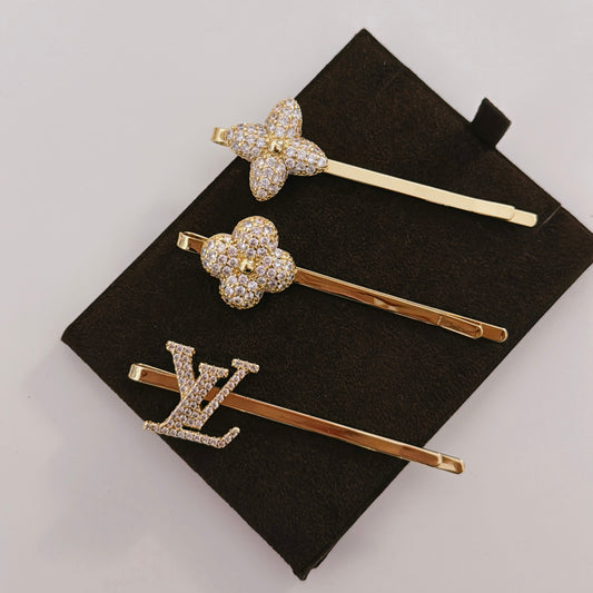 LV SET HAIR CLIP