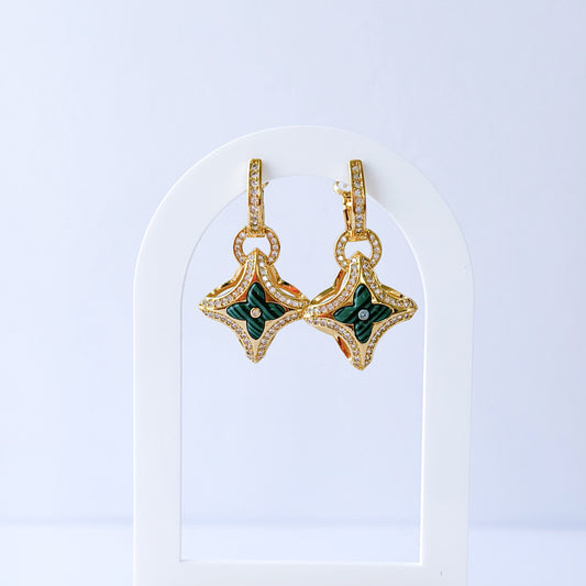 Gold earring