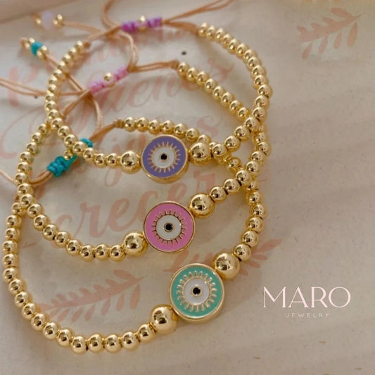 Evil eye bracelet