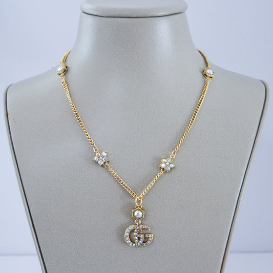 G gold necklace