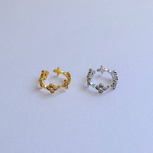 Blossom open ring