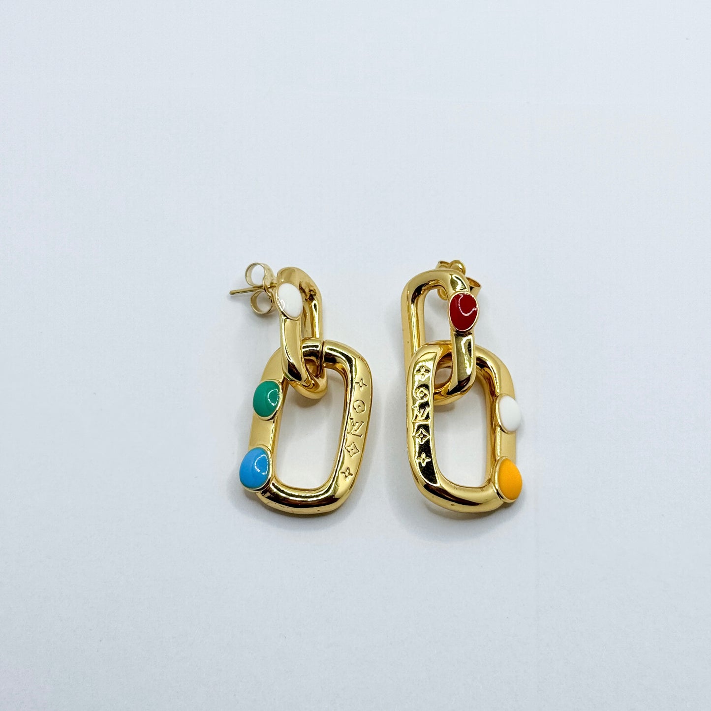 LV gold earring