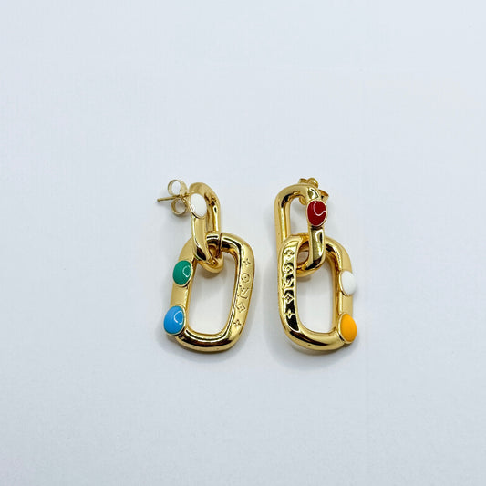 LV gold earring