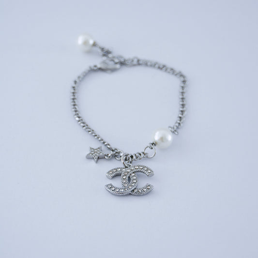 Cc charm bracelet
