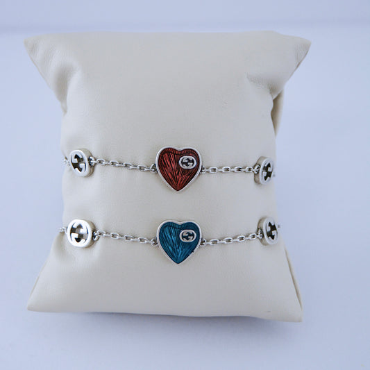 PETIT HEART SILVER BRACELET