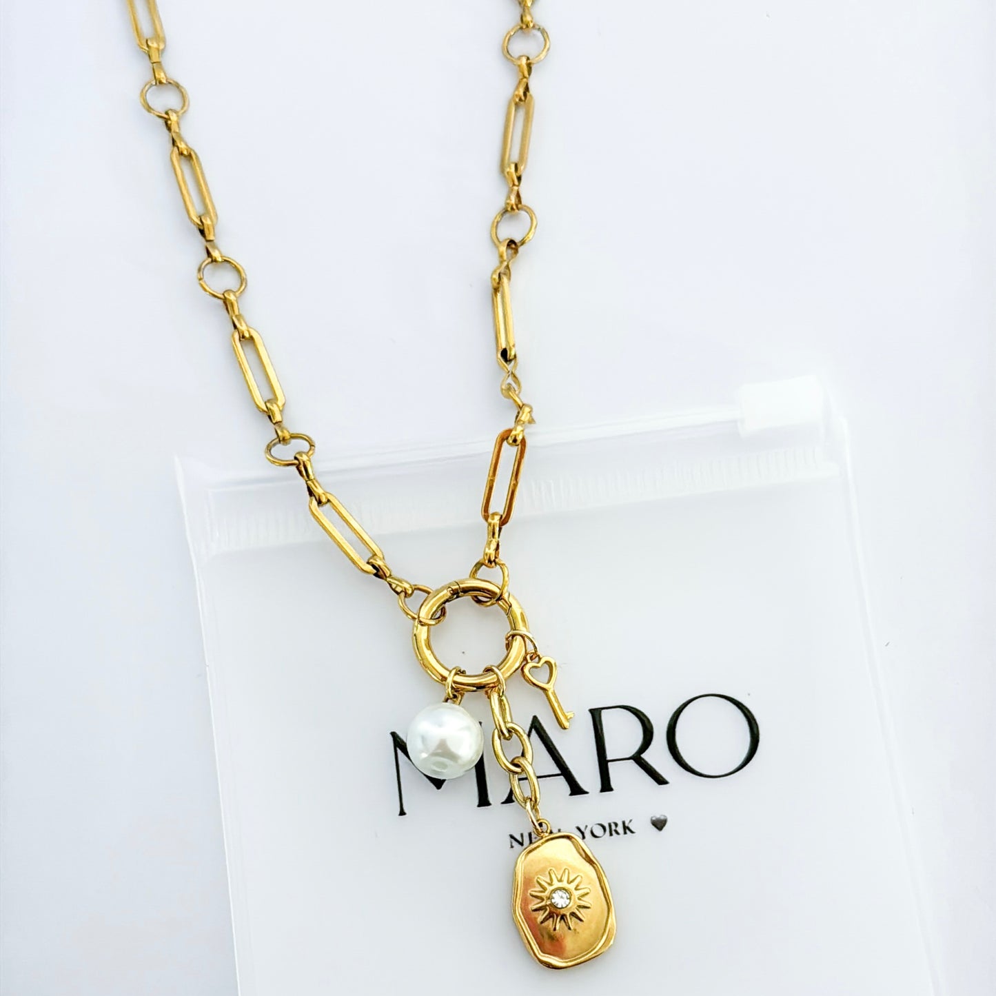 Charm solei necklace