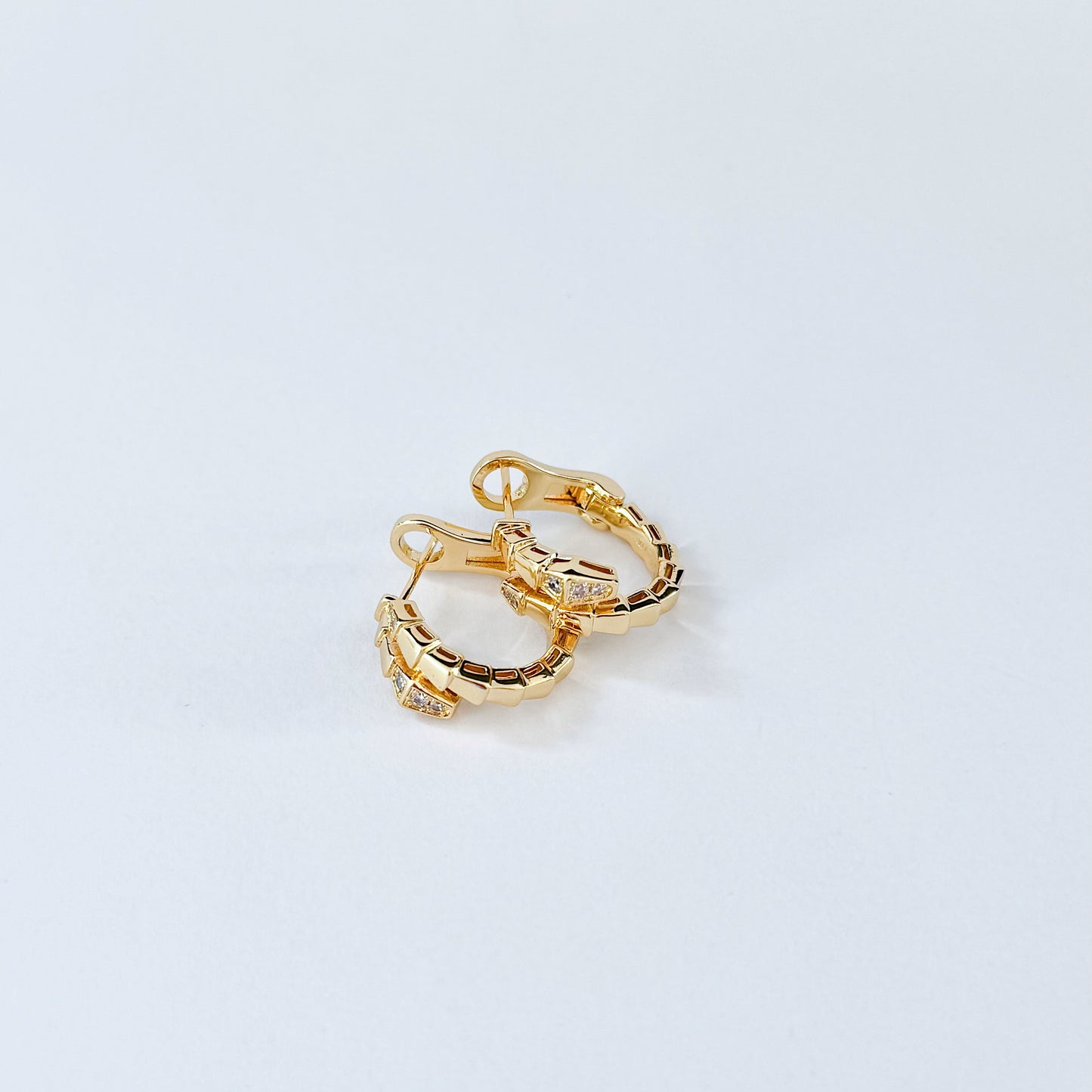 Bvl gold earring