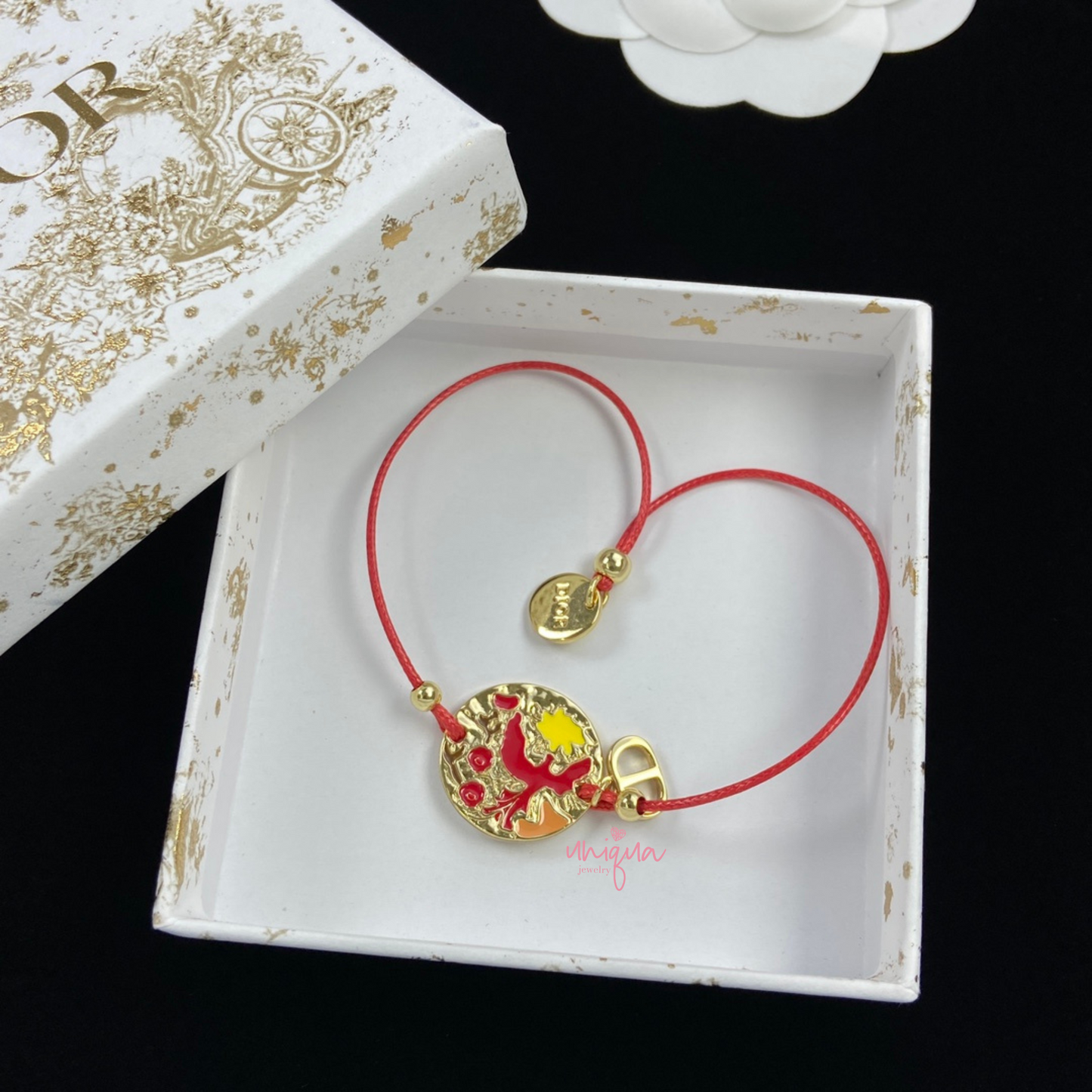 D RED BRACELET