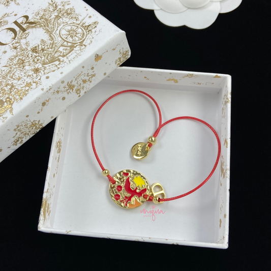 D RED BRACELET