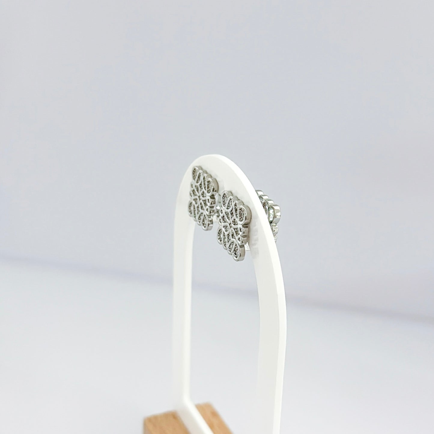LW silver earring