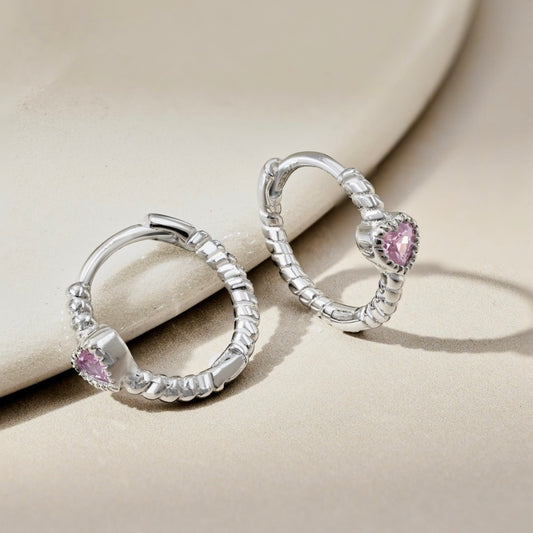 LOVE HOOP EARRING