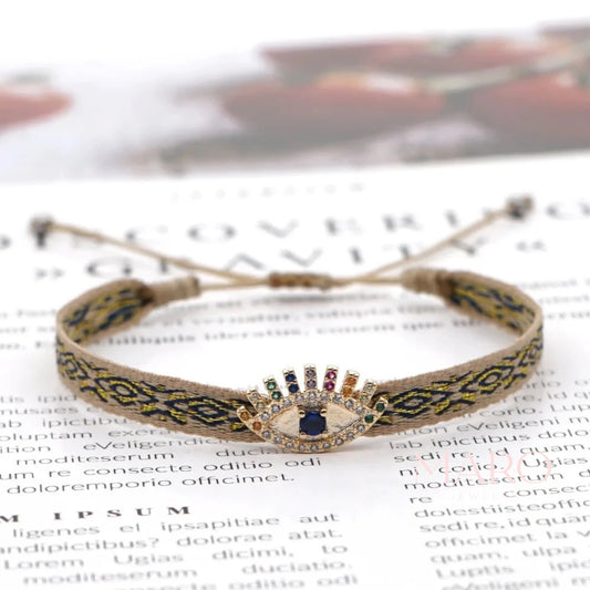 Evil eye bracelet