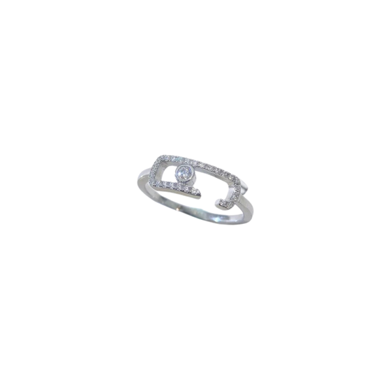 MSK Silver ring