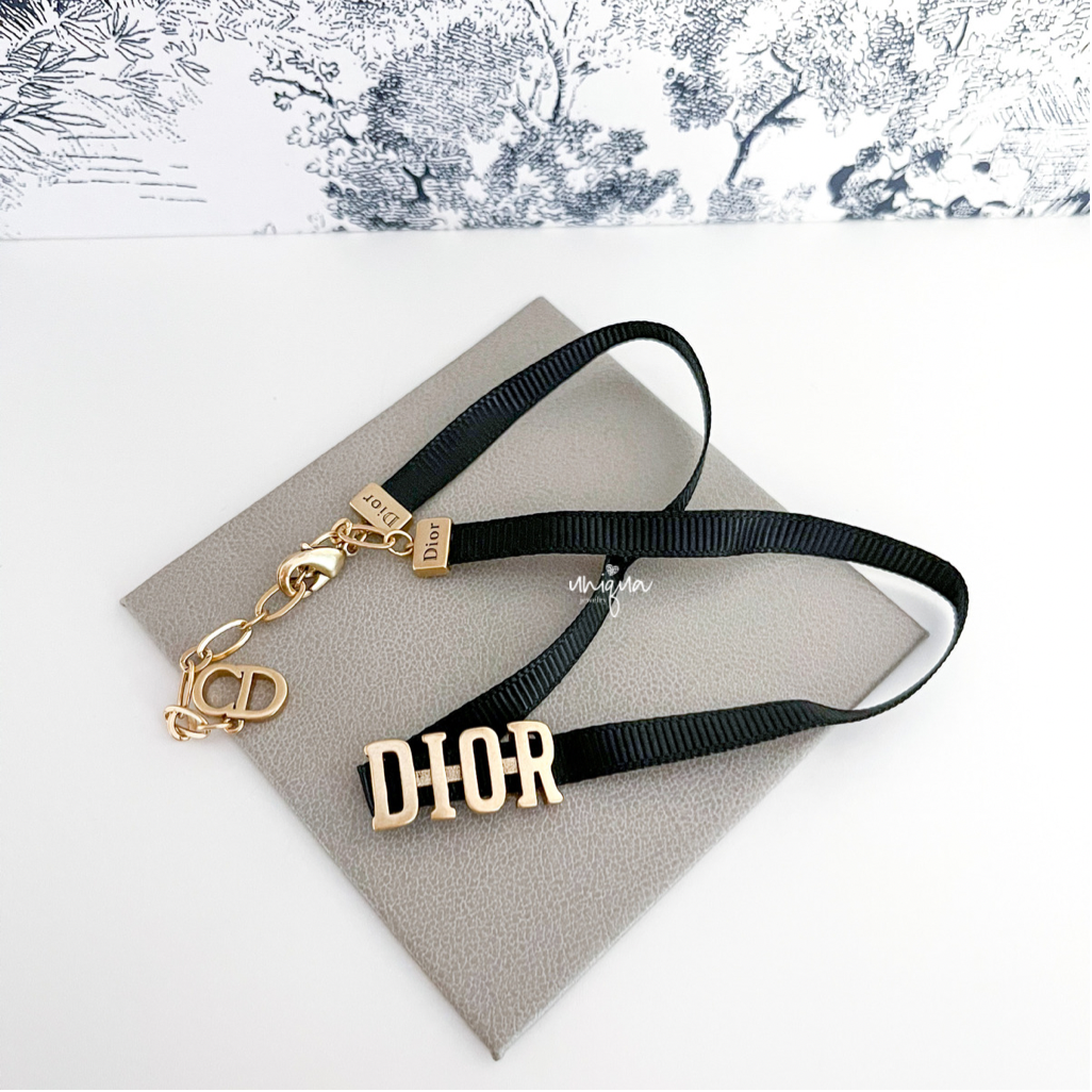BLACK CHOKER NECKLACE