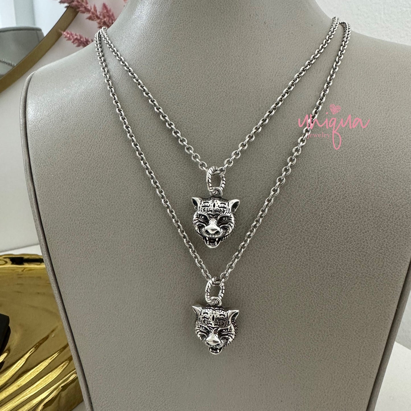GG LION NECKLACE