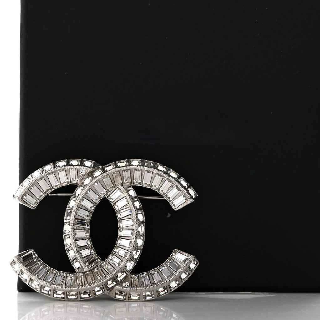 CC Silver Brooch