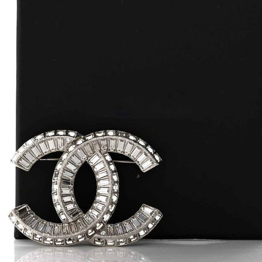CC Silver Brooch