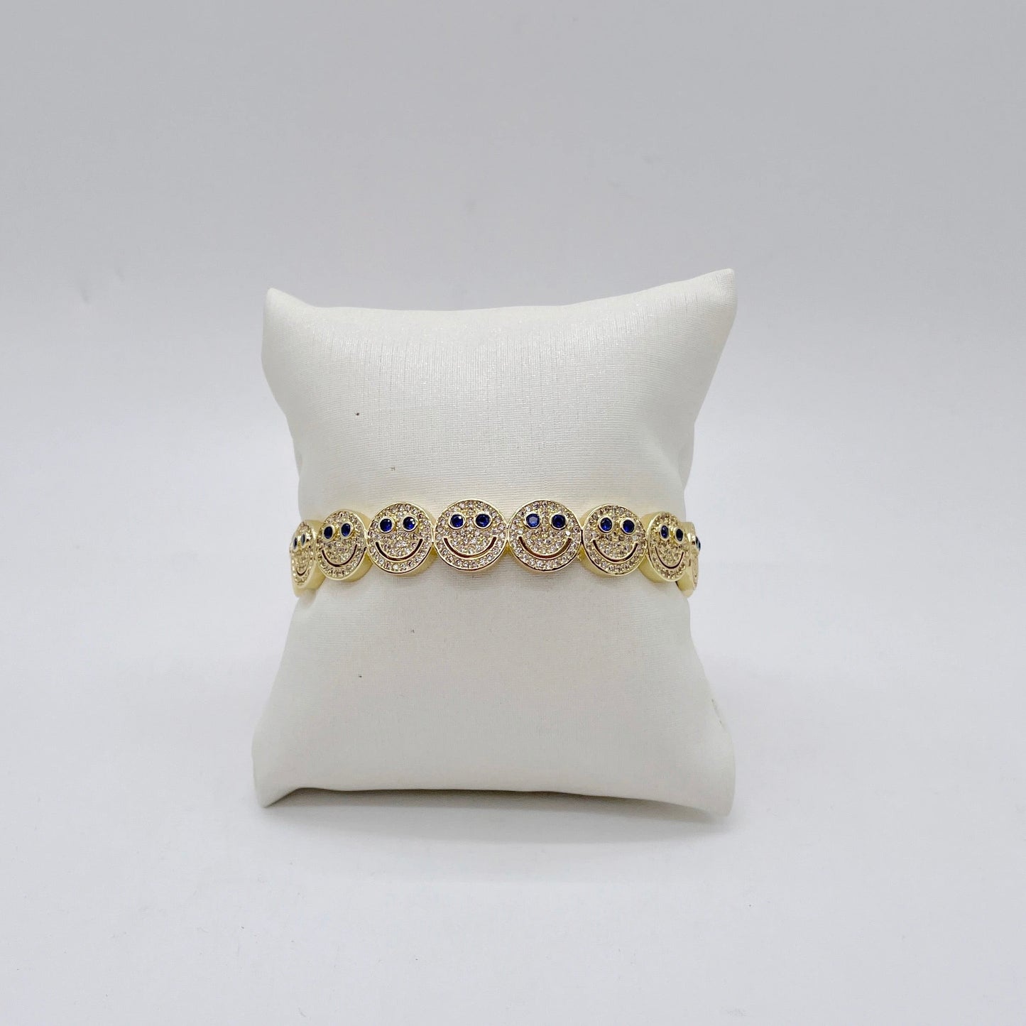 HAPPY FACE FULL ZIRCONIA BRACELET