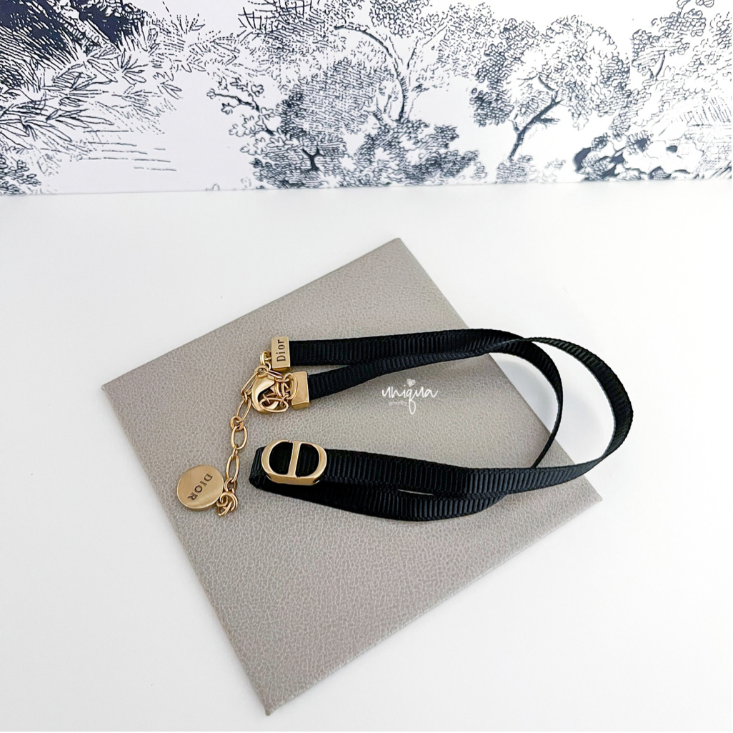 BLACK CHOKER NECKLACE