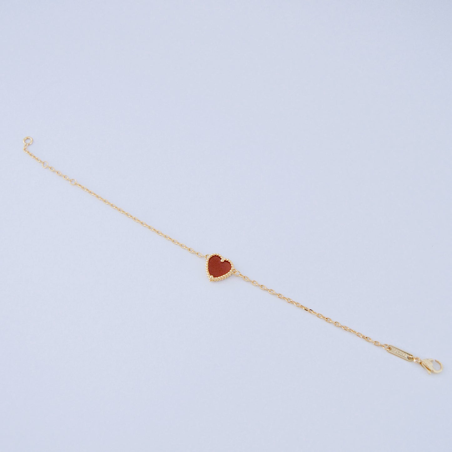 Red heart bracelet