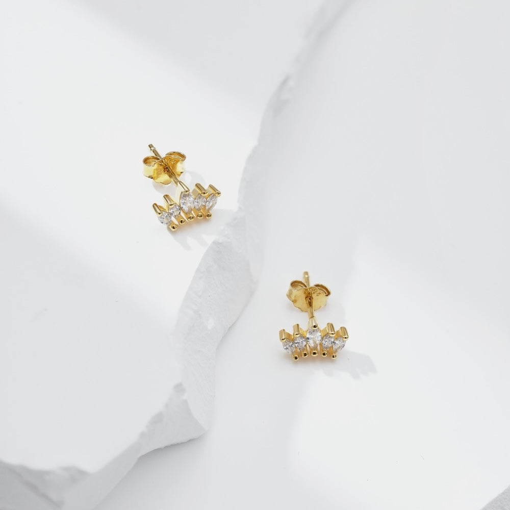QUEEN GOLD EARRING