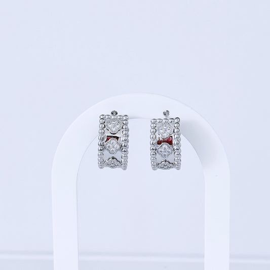 silver hoops