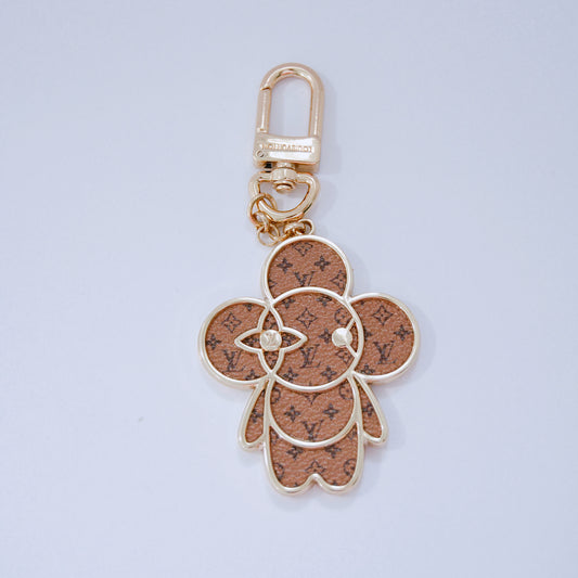 Gold keychain