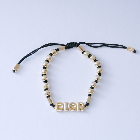 D gold & Black bracelet