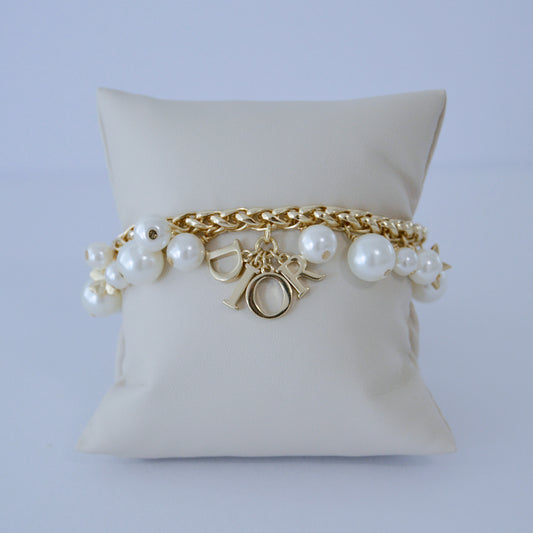 CD pearls bracelet