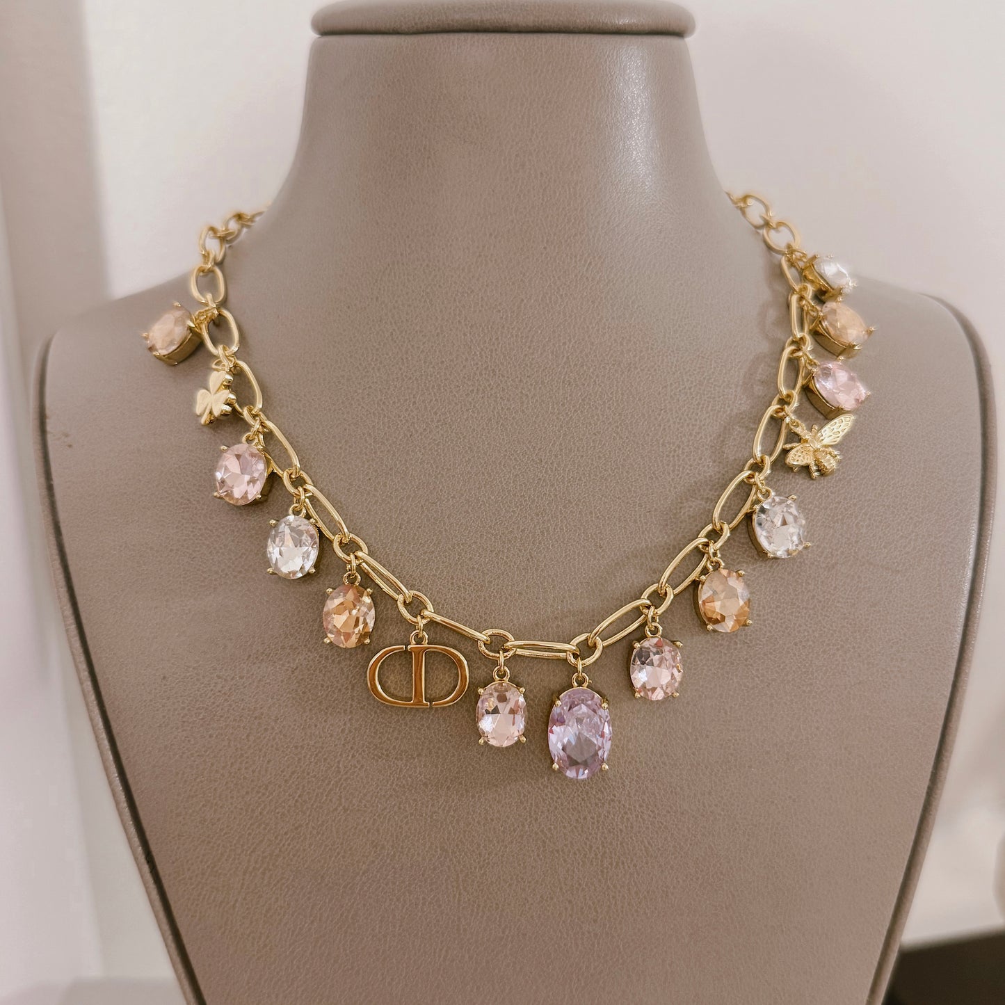CD CHARMS NECKLACE