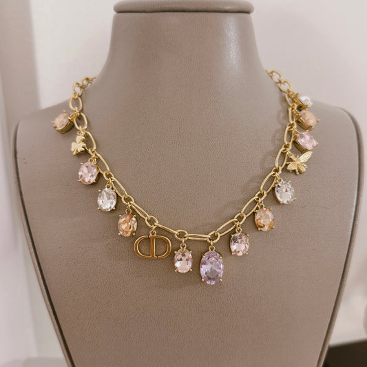 CD CHARMS NECKLACE