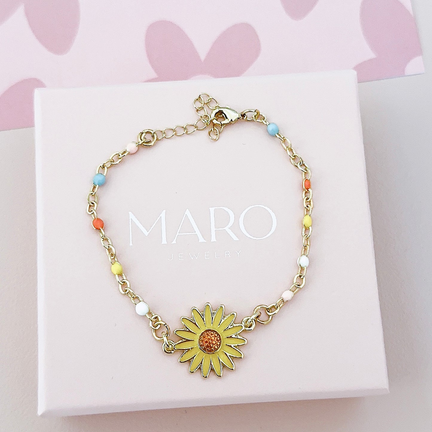 Sunflower bracelet 💧