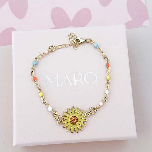 Sunflower bracelet 💧