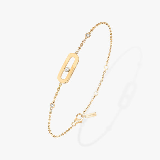 MSK gold bracelet