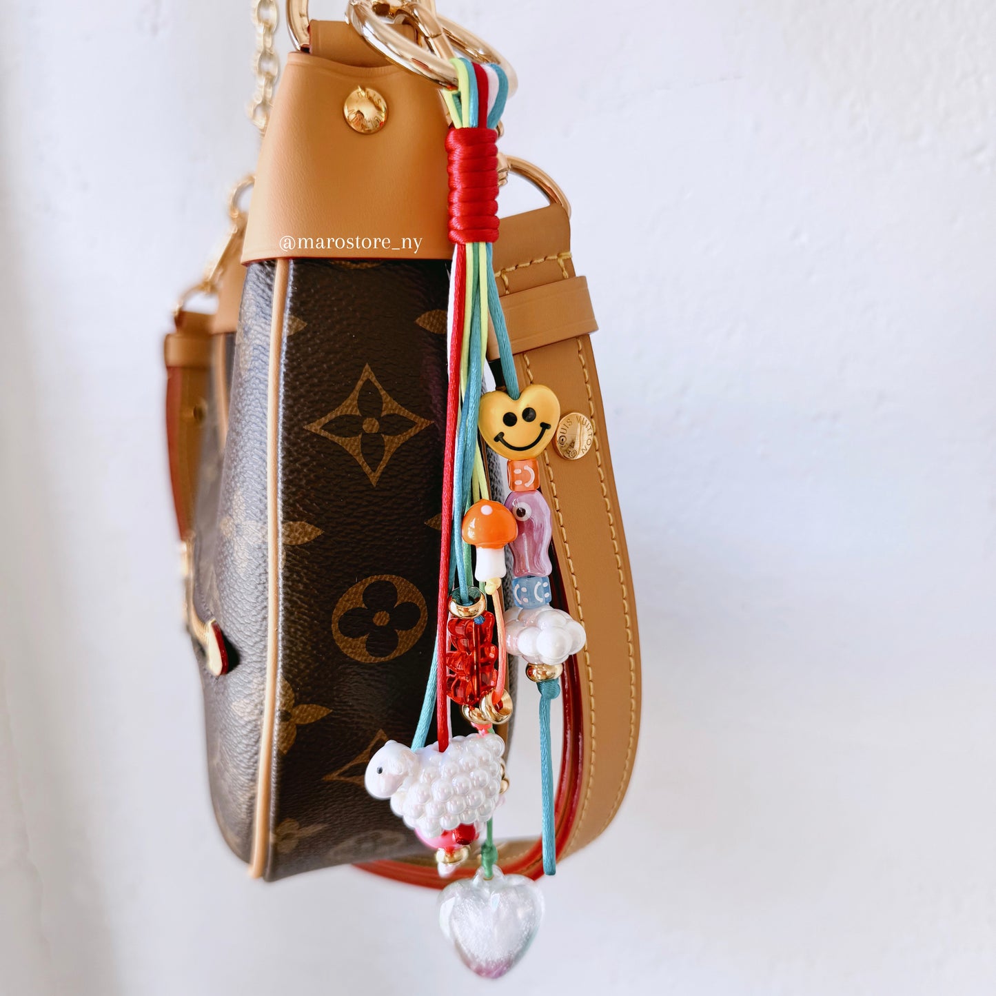 Charm bag 🧸 😀🍄🐑