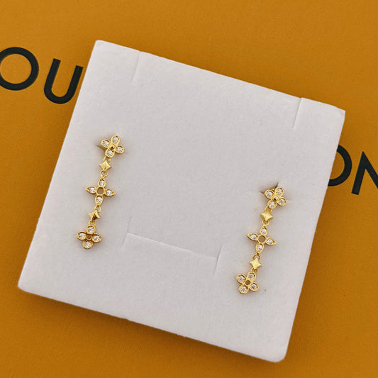 LV GOLD EARRING