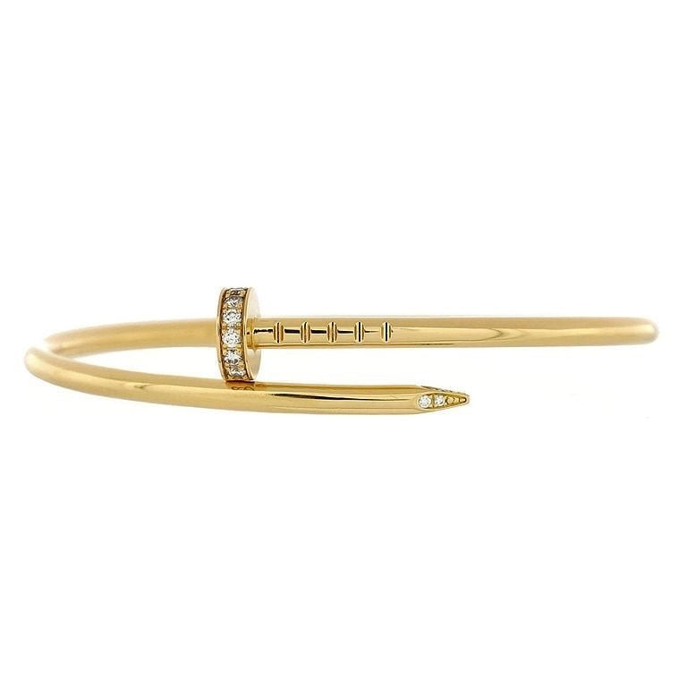 NAIL THIN BANGLE BRACELEt - MARO JEWELRY