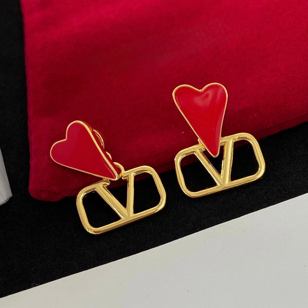 VLNT HEART EARRING - MARO JEWELRY